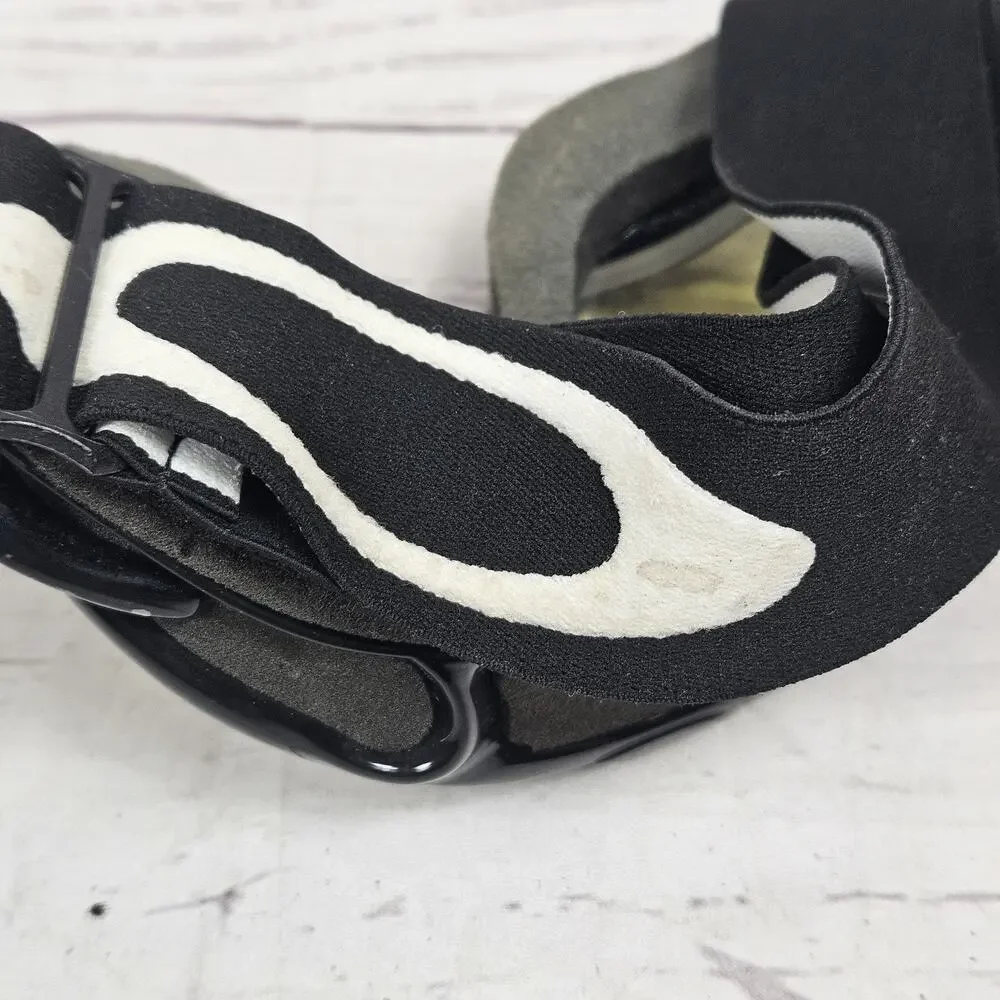 Oakley Paintball Goggles Black Frame Yellow Lens Adult Protective Gear Used
